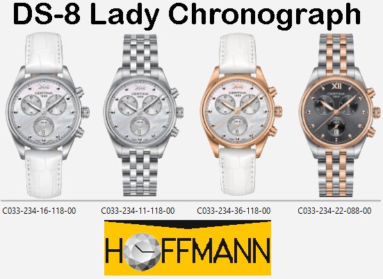 DS-8 Lady Chronograph