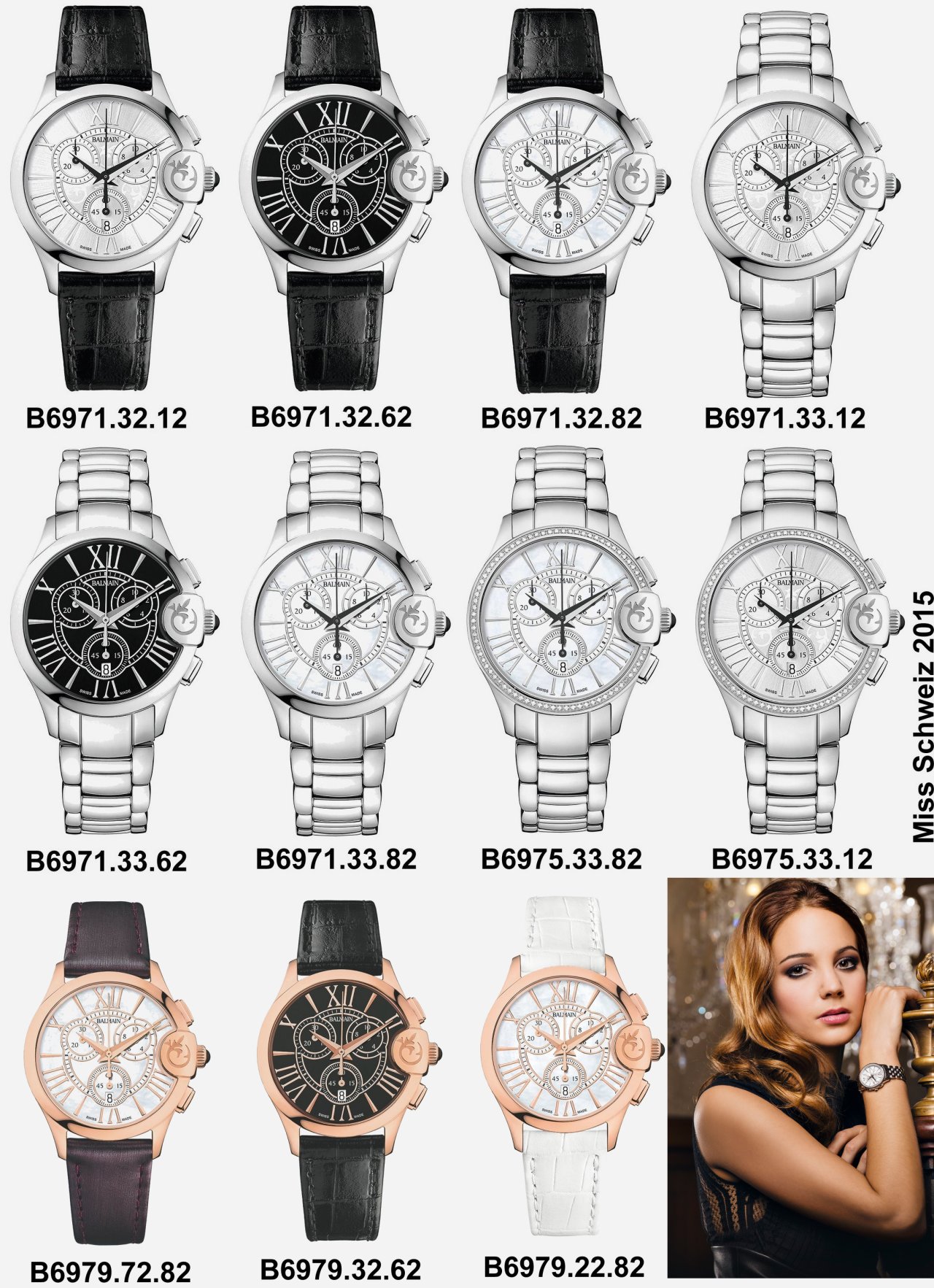 BALMAINIA-CHRONO-LADY-ARABESQUES BALMAINIA-CHRONO-LADY-ARABESQUES