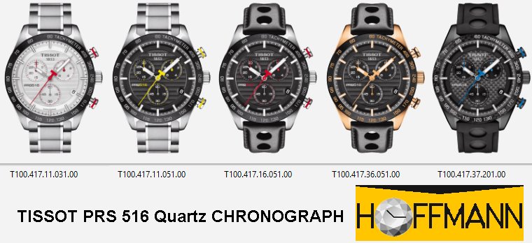 TISSOT-PRS-516-Quarz-CHRONOGRAPH